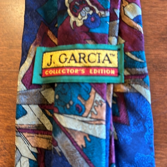 Set of three Jerry Garcia silk ties.  See photos for names/collection info. - Picture 3 of 9
